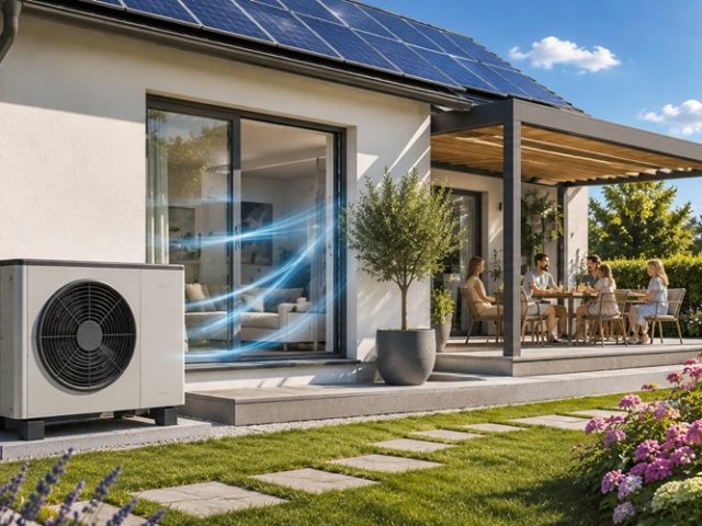 Hitzewelle im Sommer: So arbeitet Ihre Wärmepumpe auch bei 35 Grad effizient